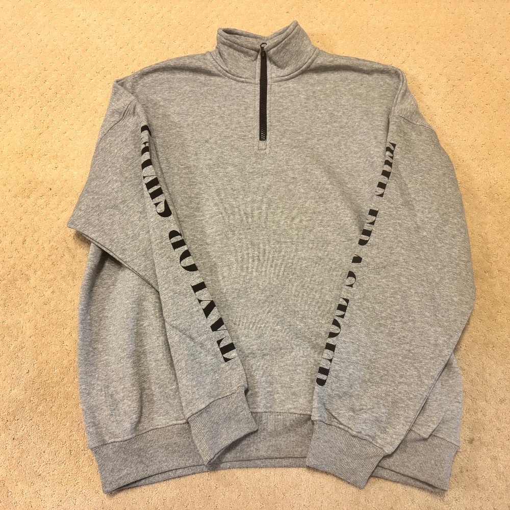 Taylor Swift Eras Tour Quarter Zip Size SM.